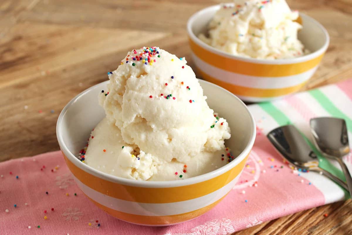 So snowy - this delicious treat is absolutely child-friendly and kids will love you for it.