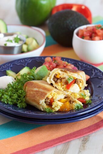 Freezer Breakfast Burritos With Chorizo The Suburban Soapbox