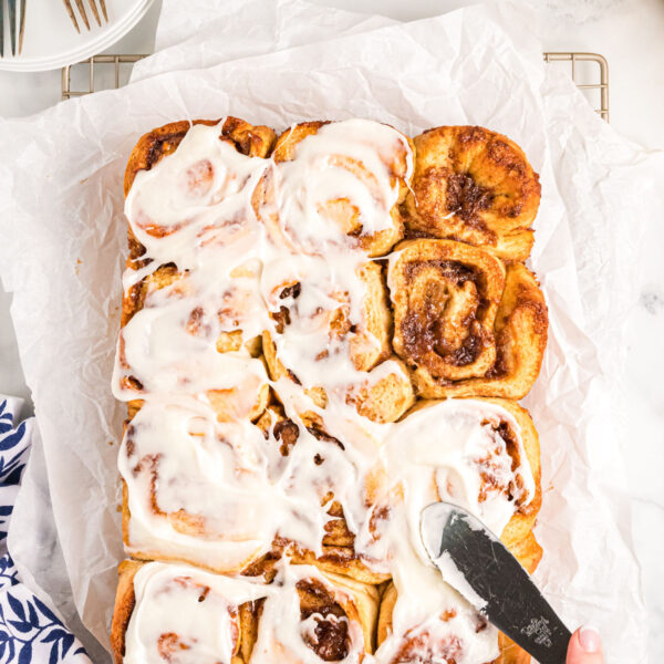 Bananas Foster Cinnamon Rolls The Suburban Soapbox