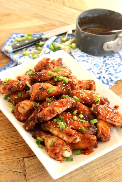 Baked Spicy Asian Chicken Wings - The Suburban Soapbox