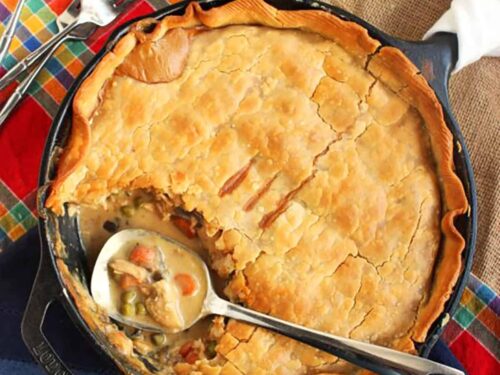 Cast Iron Chicken Pot Pie - Taste of the South