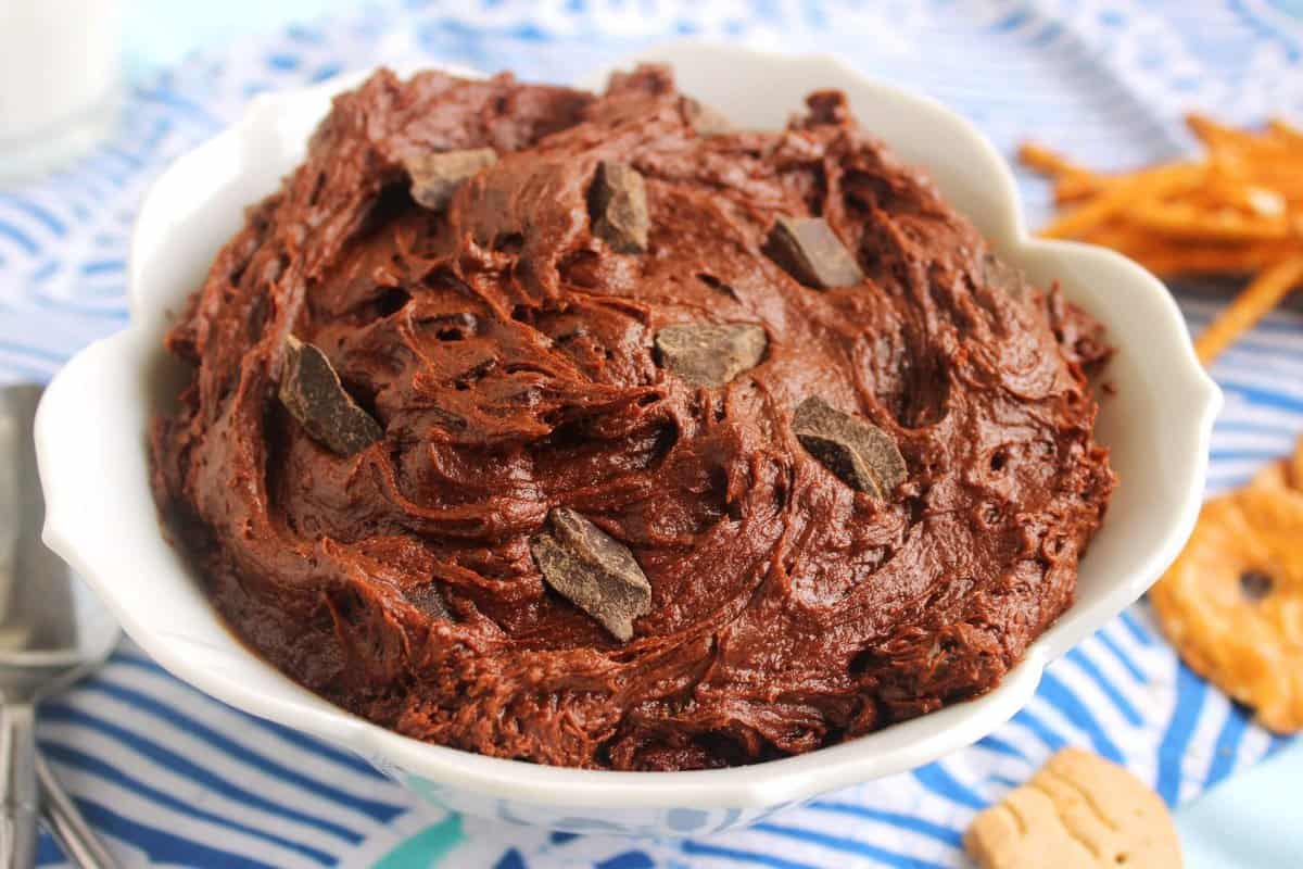 Chocolate Chocolate Chunk Cookie Dough Dip The Suburban Soapbox