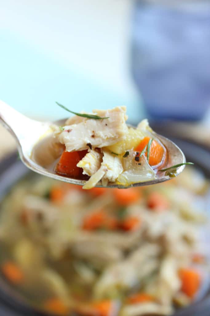 The Best Homemade Chicken Soup | The Suburban Soapbox