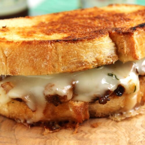 Short Rib and Taleggio Grilled Cheese Sandwich - The Suburban Soapbox