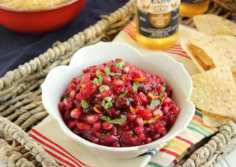 Cranberry Pomegranate Salsa