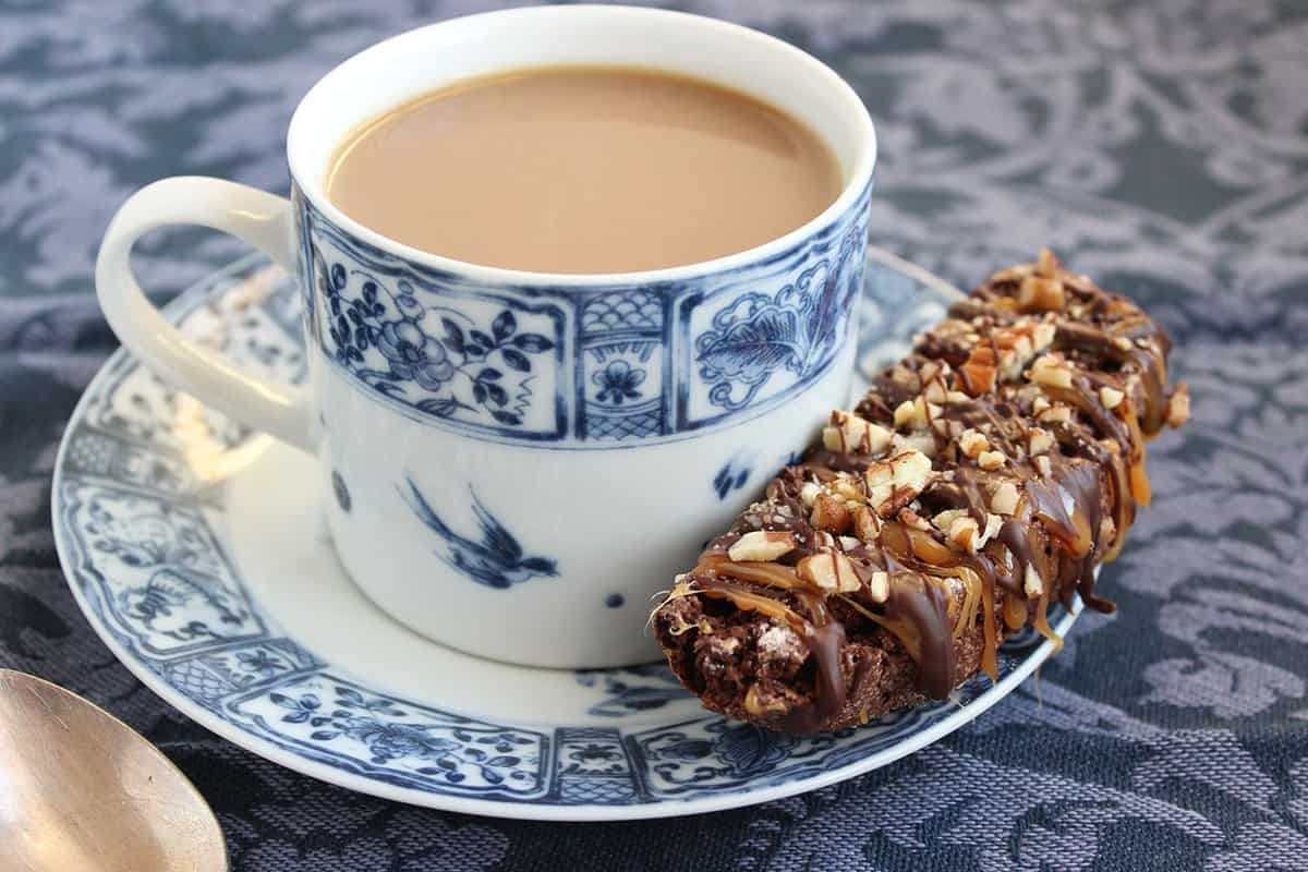 Chocolate Turtle Biscotti - A customer favorite! — The Corner 54, LLC