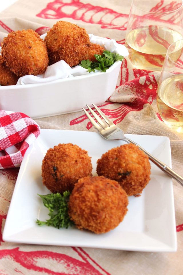 Easy Lobster Arancini The Suburban Soapbox