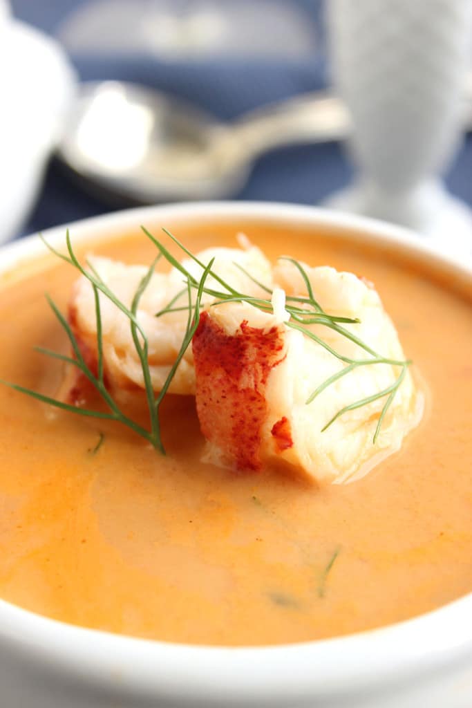 Easy Lobster Bisque - The Suburban Soapbox