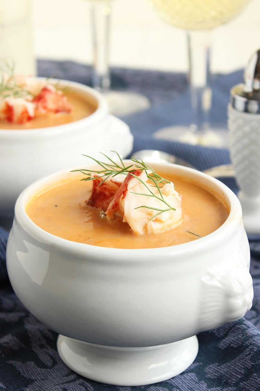 Easy Lobster Bisque - The Suburban Soapbox
