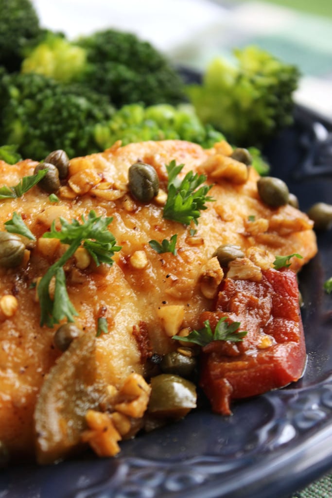 Spicy Skillet Chicken Aglio e Olio The Suburban Soapbox