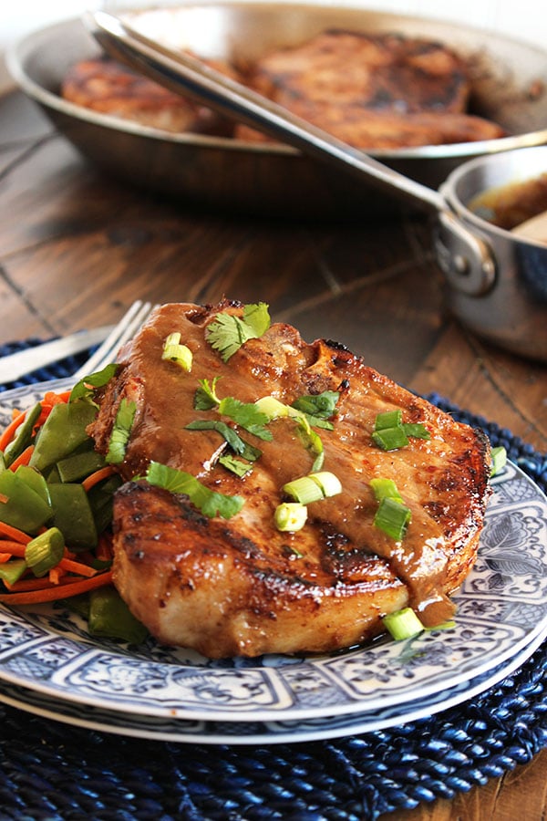 Asian Style Pan Roasted Pork Chops | The Suburban Soapbox
