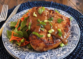 Asian-Style Pan-Roasted Pork Chops
