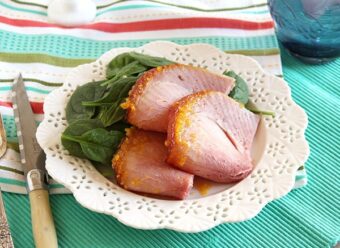 Mango-Ginger Glazed Ham