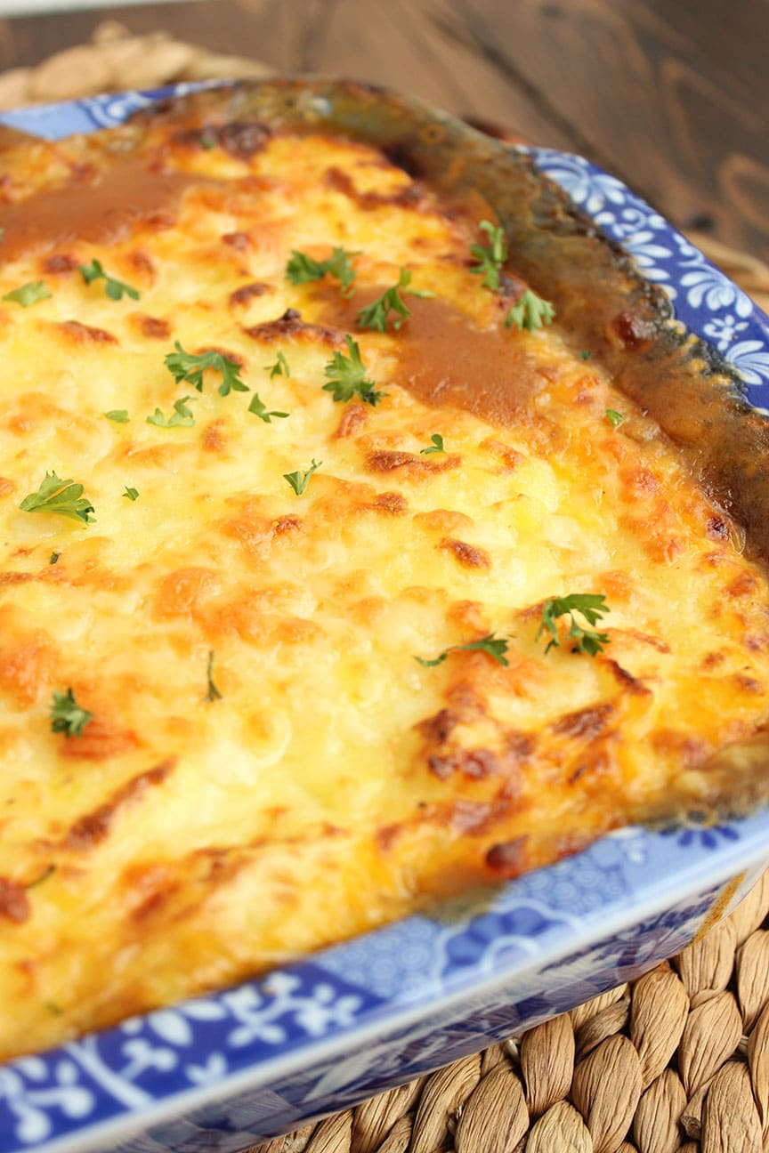 Shepherd's Pie with Alehouse Cheddar Mashed Potatoes - The ...