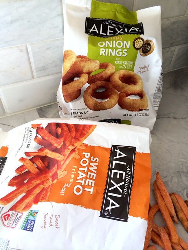 Alexia Sweet Potato Fries and Onion Rings #SpringIntoFlavor