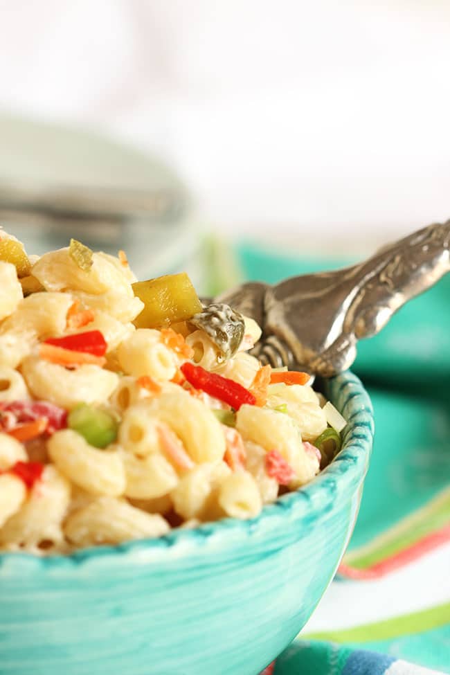 The Very Best Macaroni Salad | The Suburban Soapbox #BestMacaroniSalad