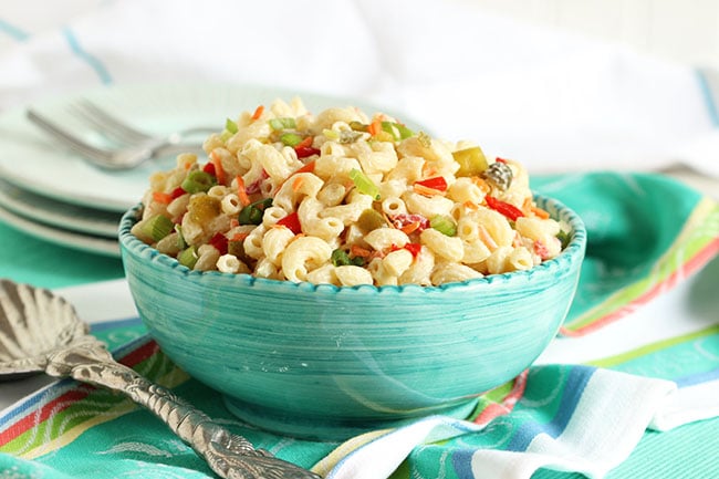 The Very Best Macaroni Salad - The Suburban Soapbox