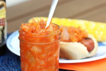 New York Style Hot Dog Onions and How to Create a Hot Dog Bar
