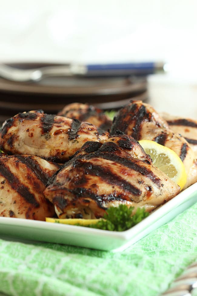 Country Style Ranch Grilled Chicken | The Suburban Soapbox #gatherroundgrilling