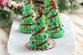 Sugar Cone Christmas Trees