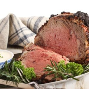 Herb Crusted Standing Prime Rib Roast - The Suburban Soapbox