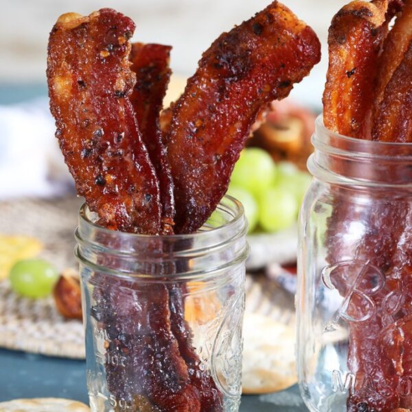 Sweet and Spicy Candied Bacon (Millionaire's Bacon) // Video - The ...