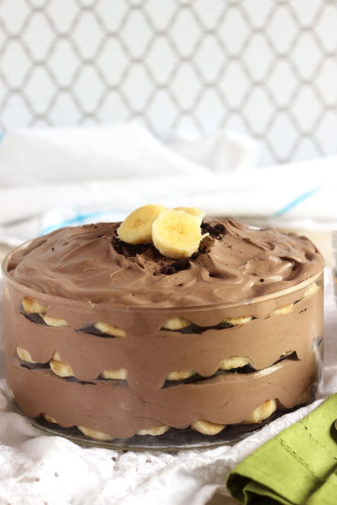 Chocolate Banana Pudding | TheSuburbanSoapbox.com