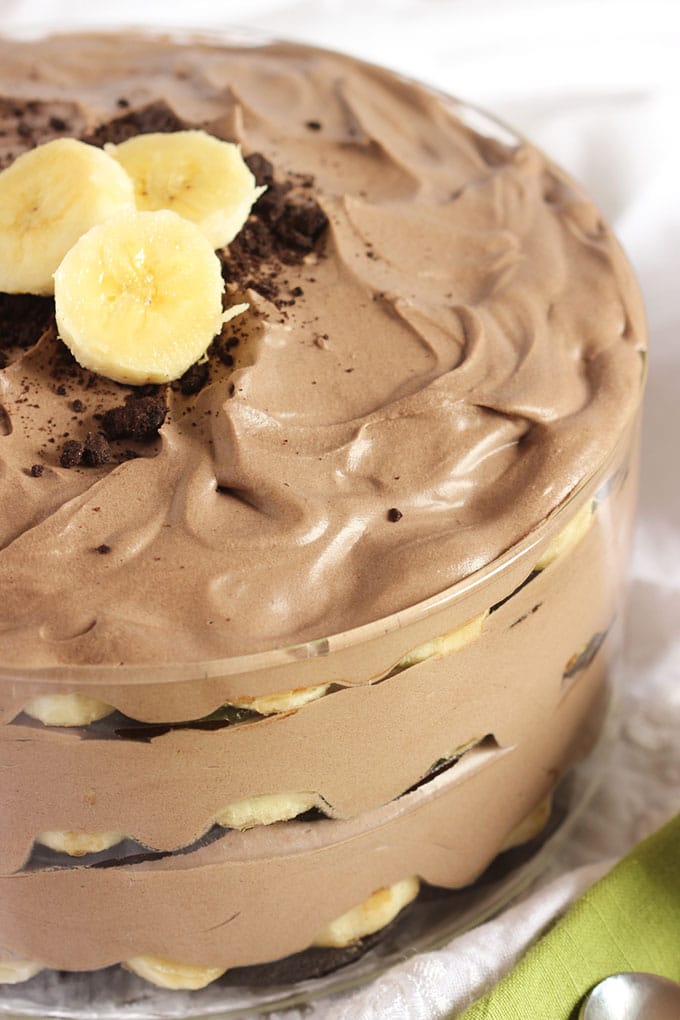 Chocolate Banana Pudding | TheSuburbanSoapbox.com