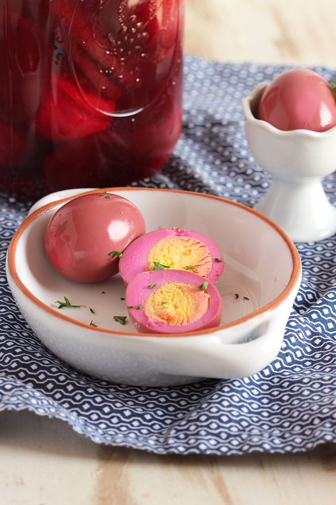 Pickled Red Beet Eggs | TheSuburbanSoapbox.com