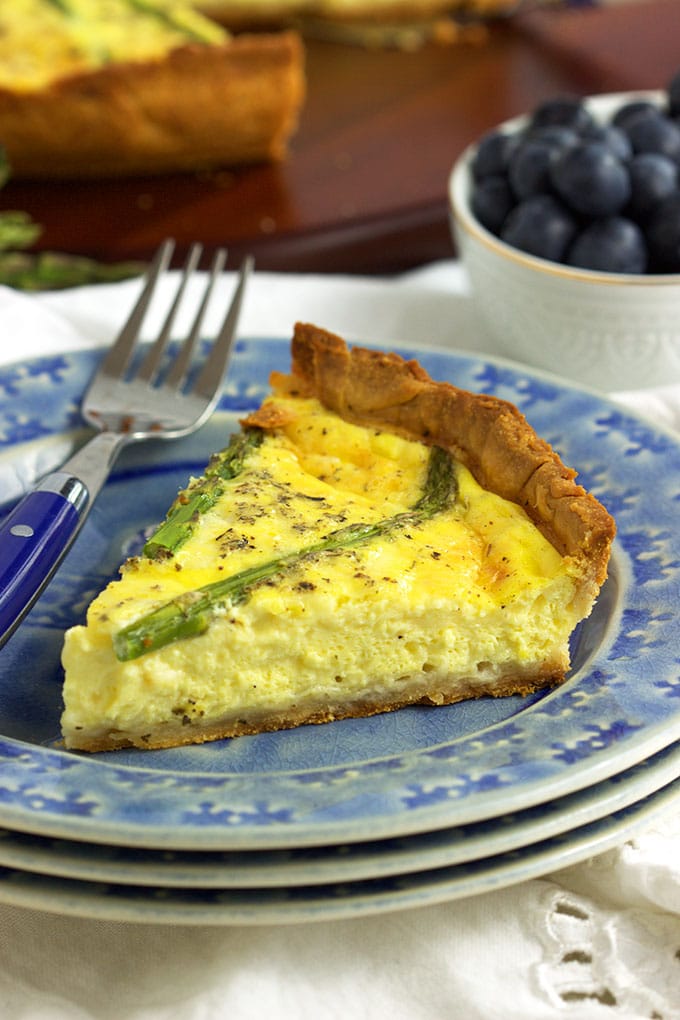 Easy Asparagus Quiche The Suburban Soapbox