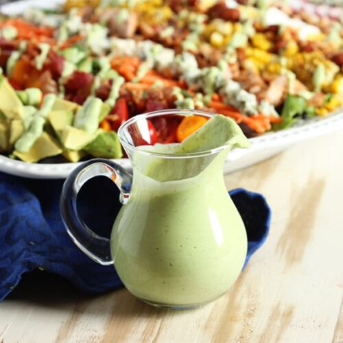 Green Goddess Salad Dressing - The Suburban Soapbox