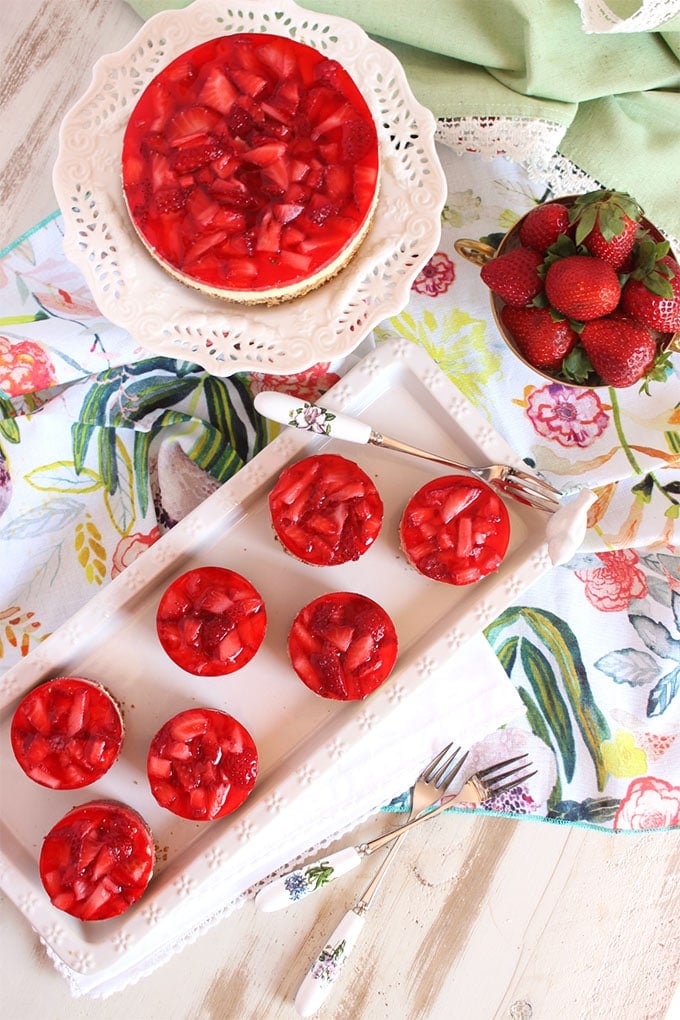 Strawberry Pretzel Salad Cheesecake | TheSuburbanSoapbox.com #MadeWithKitchenAid