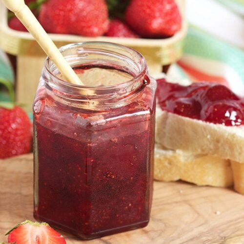 Homemade Strawberry Jam Recipe - The Suburban Soapbox