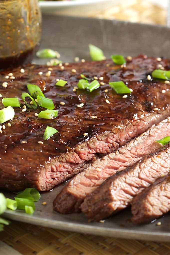 Simple and quick, this Five Spice Teriyaki Flank Steak is made with just 3 ingredients and is ready in minutes!