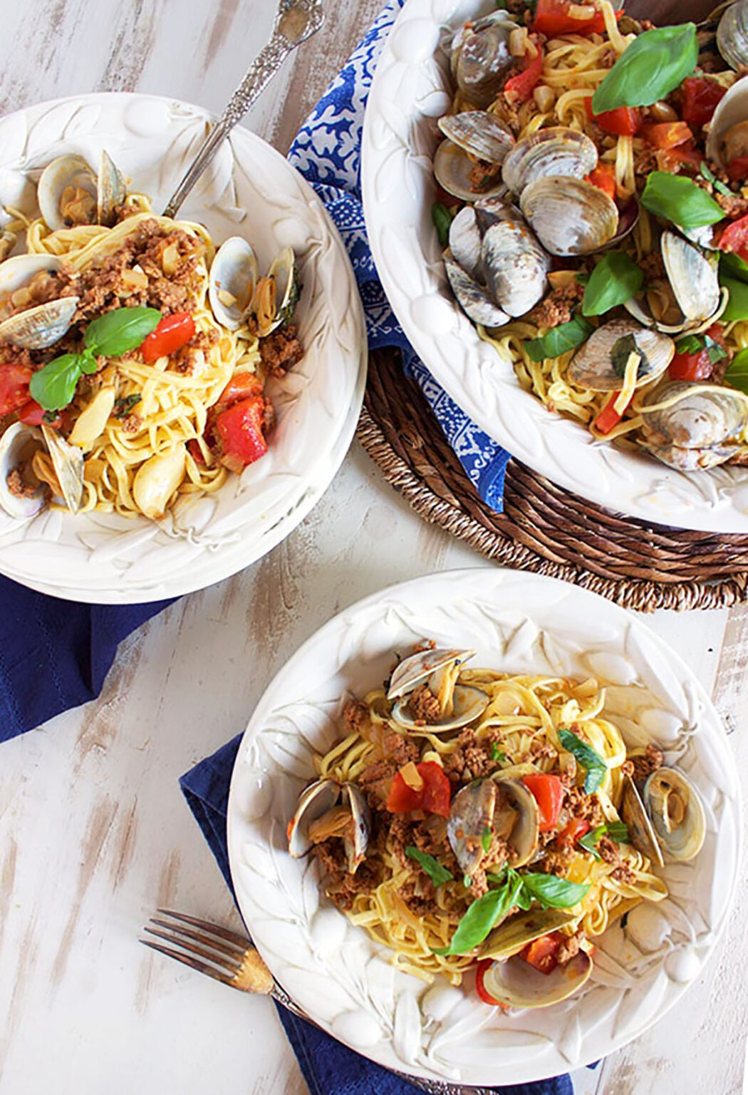 Linguine with Clams and Chorizo The Suburban Soapbox