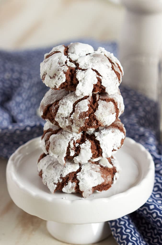 Easy to make and the Very Best Chocolate Crinkle Cookies recipe ever. | TheSuburbanSoapbox.com