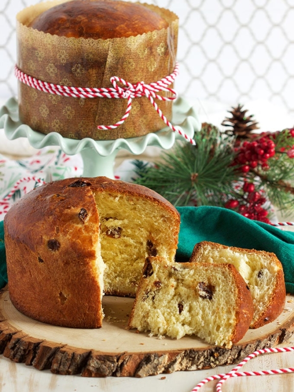 Super easy to make Panettone Recipe is the perfect addition to any holiday gathering. | TheSuburbanSoapbox.com