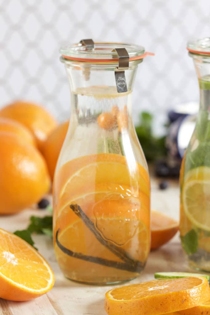 Super easy Fruit Infused Water recipe to help you stay hydrated with flavor! | TheSuburbanSoapbox.com