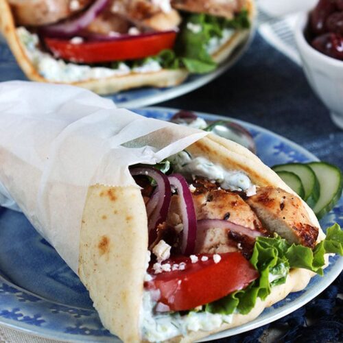 Grilled Chicken Gyro Recipe - The Suburban Soapbox