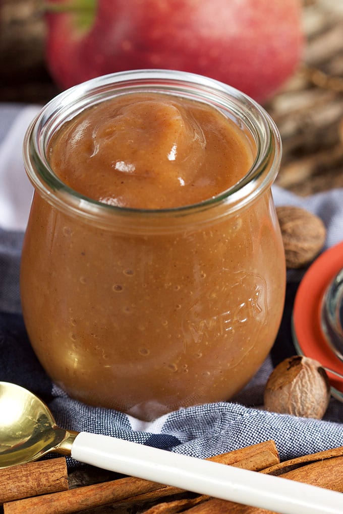 The Very Best Slow Cooker Apple Butter Recipe | TheSuburbanSoapbox.com