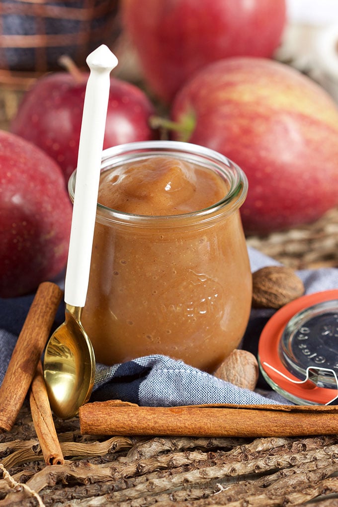 The Very Best Slow Cooker Apple Butter Recipe | TheSuburbanSoapbox.com