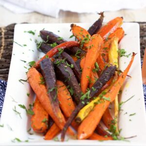 Honey Roasted Carrots with Tarragon | ThesuburbanSoapbox.com