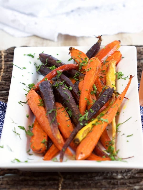 Honey Roasted Carrots with Tarragon | ThesuburbanSoapbox.com