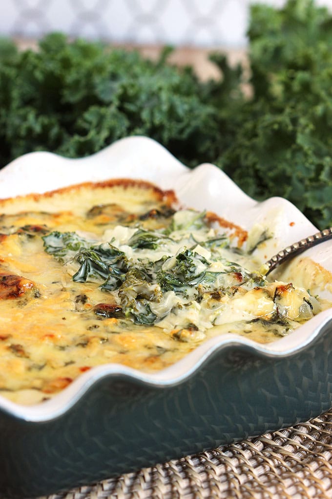 Cheesy Kale Gratin Recipe The Suburban Soapbox
