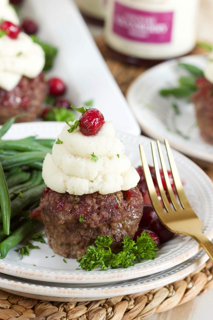 Mini Meatloaf Cupcakes with Cranberry Glaze The Suburban Soapbox