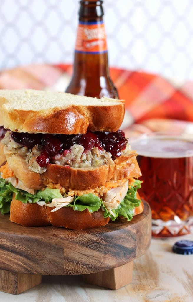 The One with Ross's Sandwich....this is THE Leftover Thanksgiving Turkey Sandwich you MUST make...complete with the Moist Maker! | Thesuburbansoapbox.com