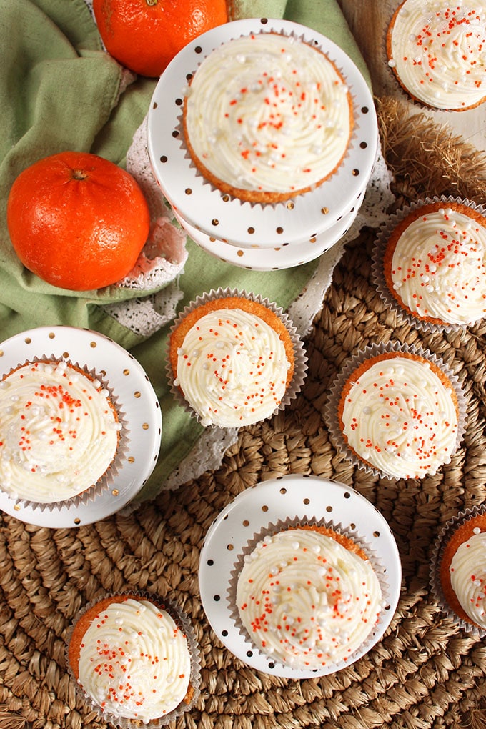 Orange Creamsicle Cupcake Recipe | TheSuburbanSoapbox.com