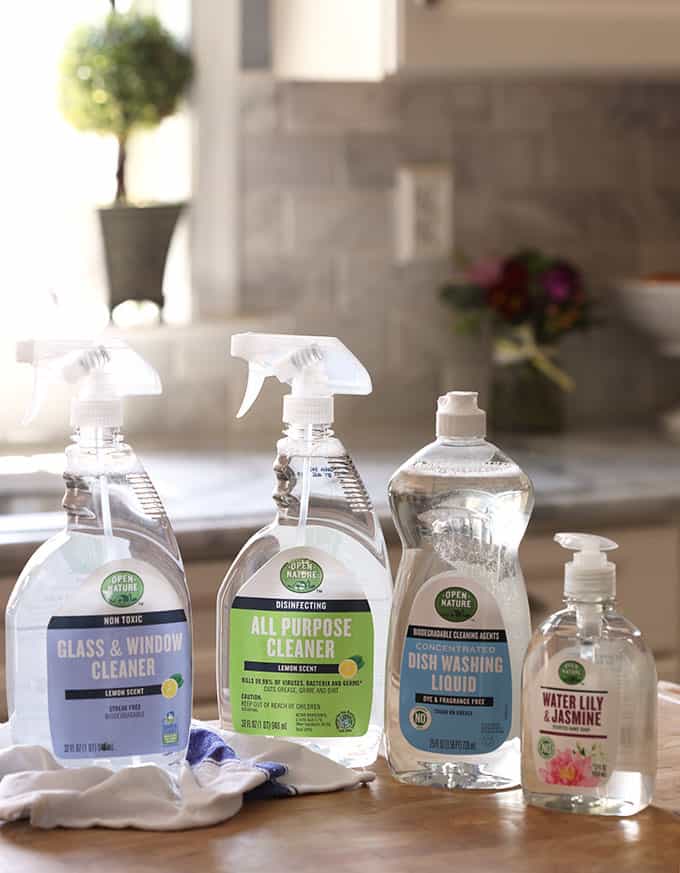 ACME Markets Open Nature Cleaning Products