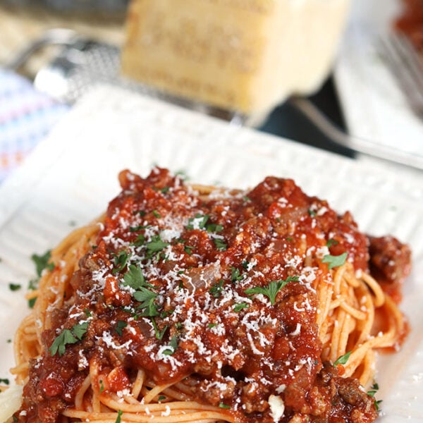 Easy Italian Meat Sauce Recipe - The Suburban Soapbox