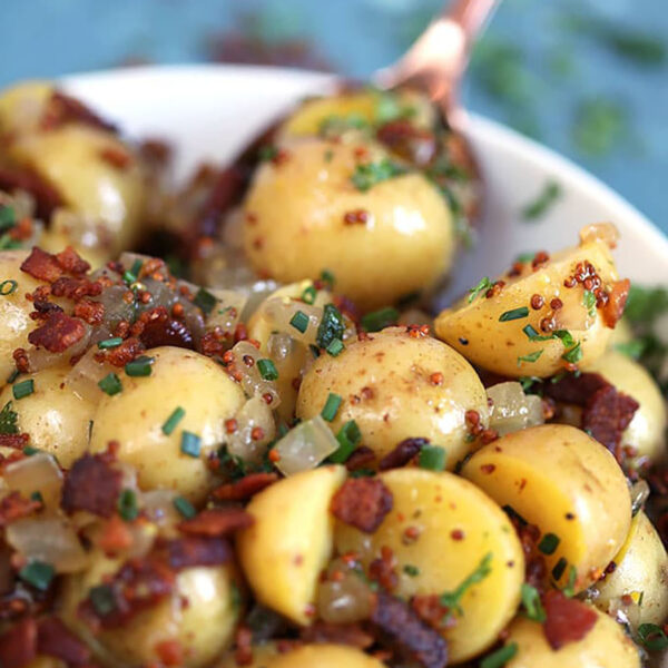 Easy German Potato Salad - The Suburban Soapbox